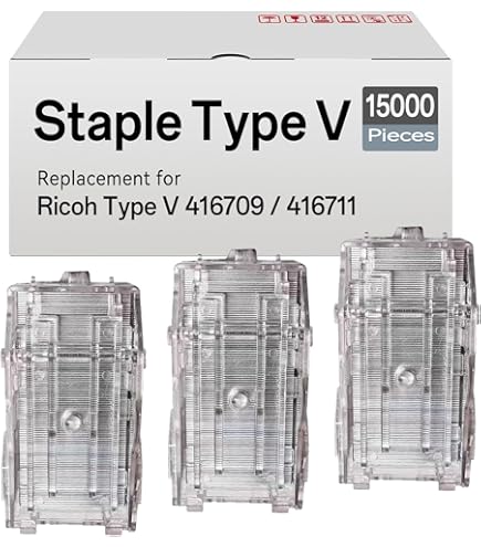 Amazon.com: Ricoh Staple Cartridge, 5000 Staples/Ctg, 1 Ctg/Box